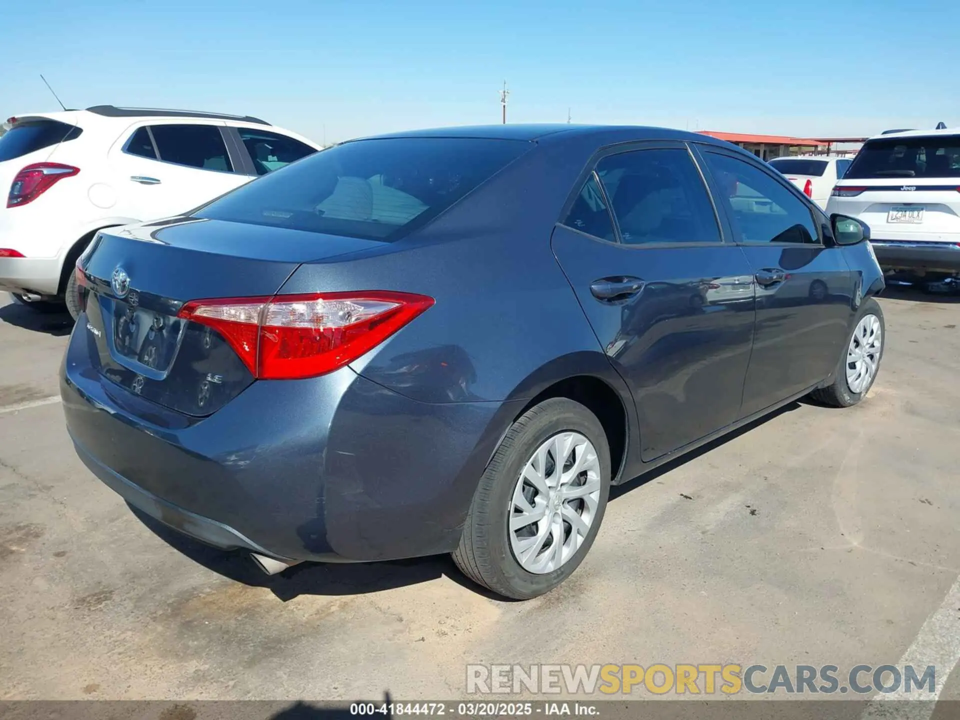 4 fotografías del automóvil dañado 2T1BURHE9KC217993 TOYOTA COROLLA 2019