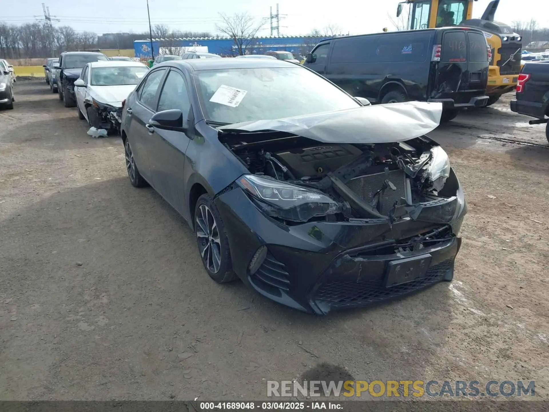1 fotografías del automóvil dañado 2T1BURHE9KC219002 TOYOTA COROLLA 2019