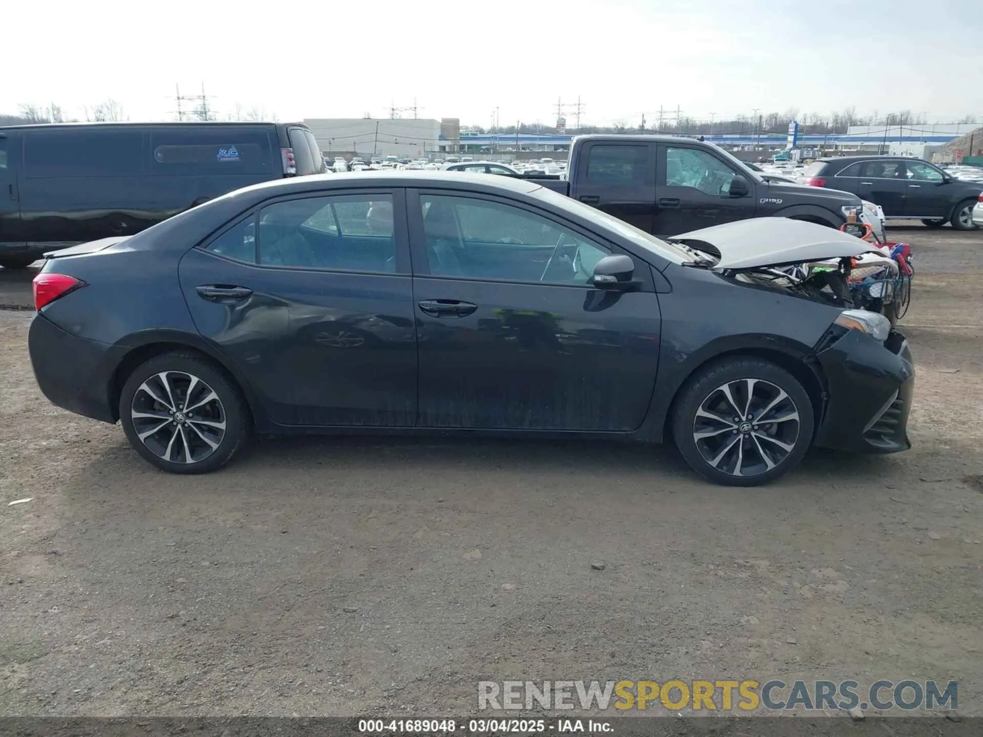 13 fotografías del automóvil dañado 2T1BURHE9KC219002 TOYOTA COROLLA 2019