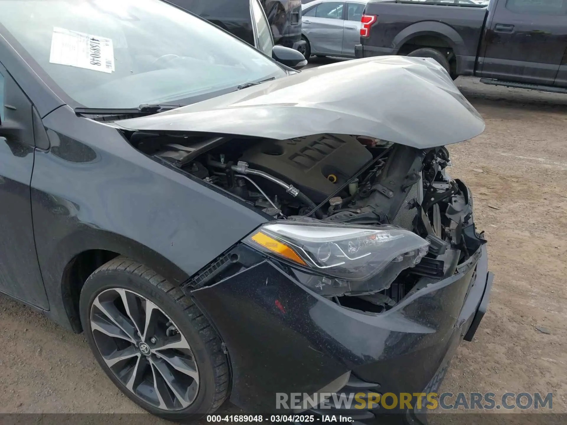 18 fotografías del automóvil dañado 2T1BURHE9KC219002 TOYOTA COROLLA 2019