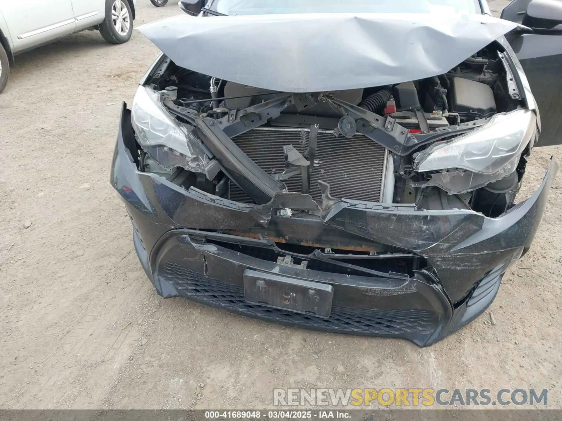 6 fotografías del automóvil dañado 2T1BURHE9KC219002 TOYOTA COROLLA 2019