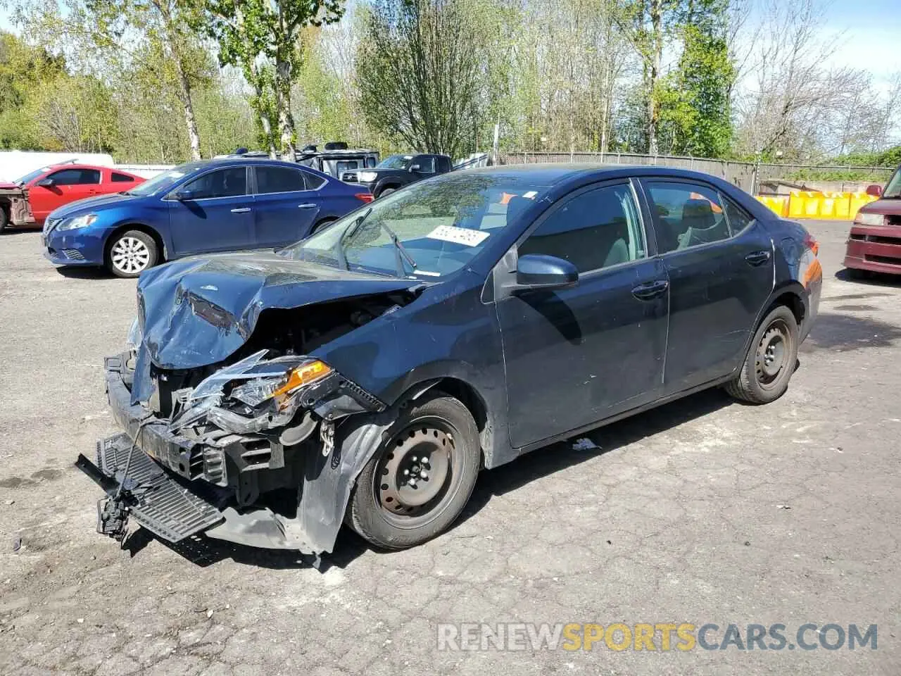 1 fotografías del automóvil dañado 2T1BURHE9KC220778 TOYOTA COROLLA 2019