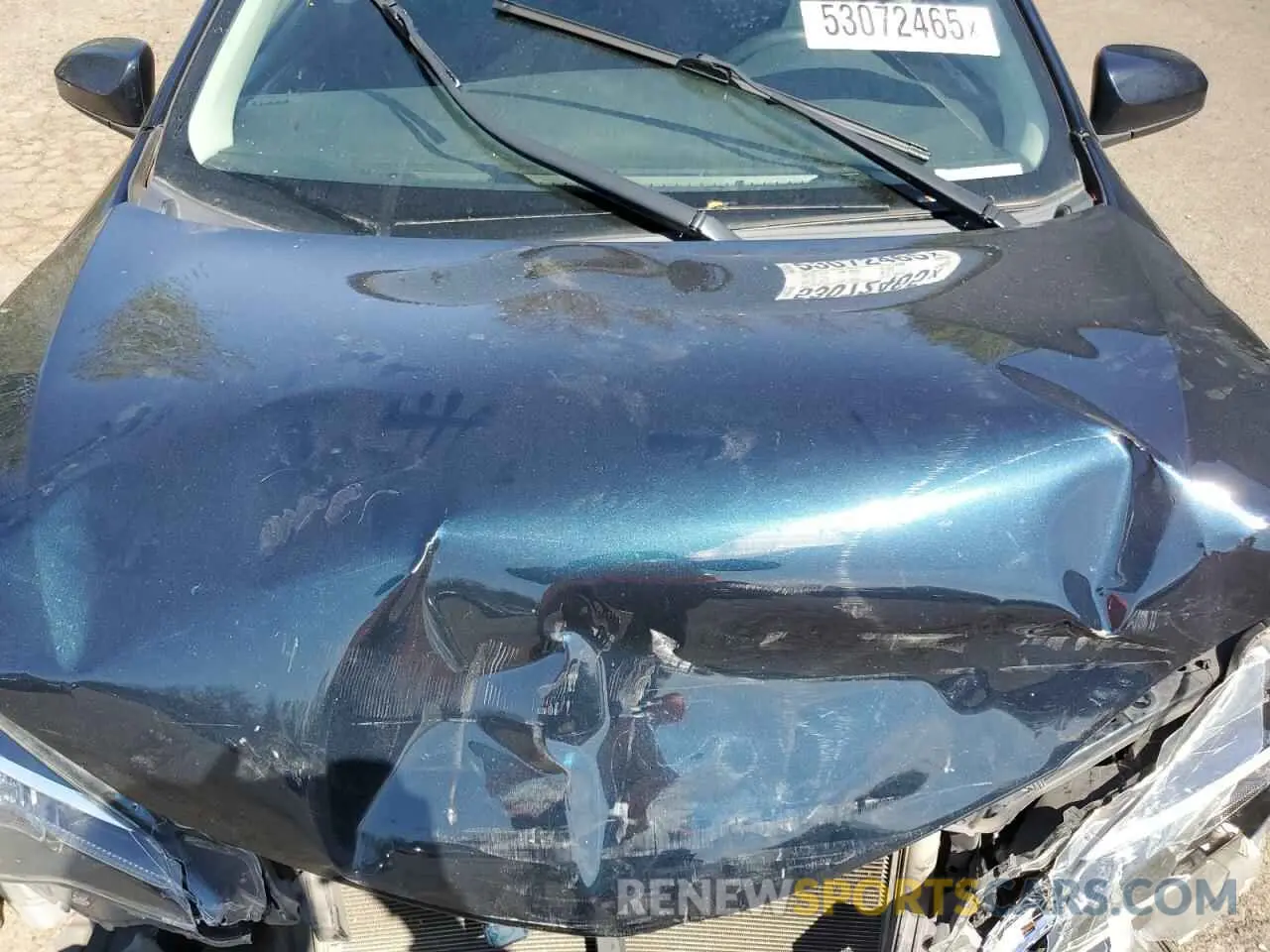12 fotografías del automóvil dañado 2T1BURHE9KC220778 TOYOTA COROLLA 2019