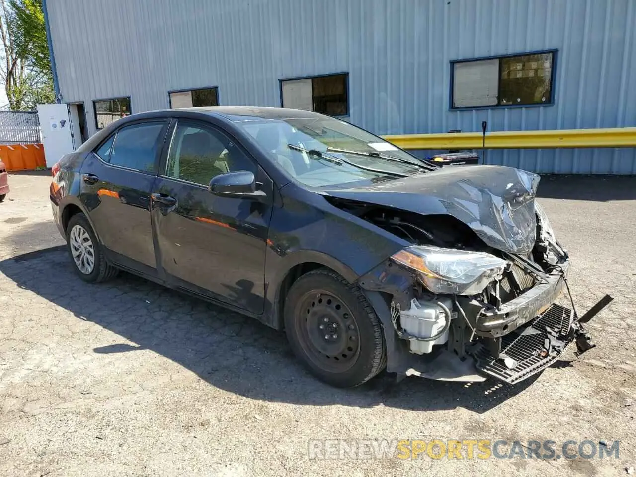 4 fotografías del automóvil dañado 2T1BURHE9KC220778 TOYOTA COROLLA 2019
