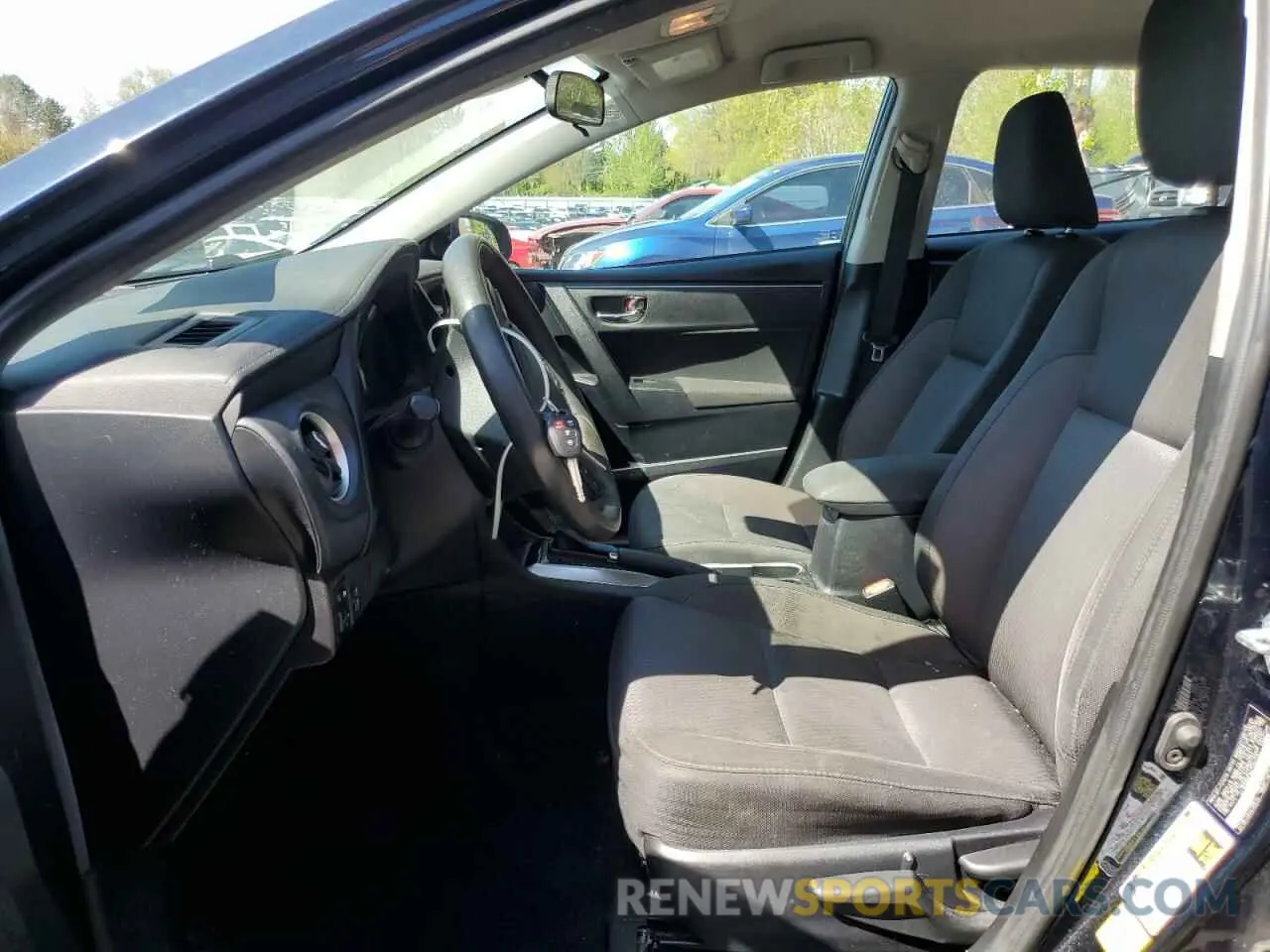 7 fotografías del automóvil dañado 2T1BURHE9KC220778 TOYOTA COROLLA 2019