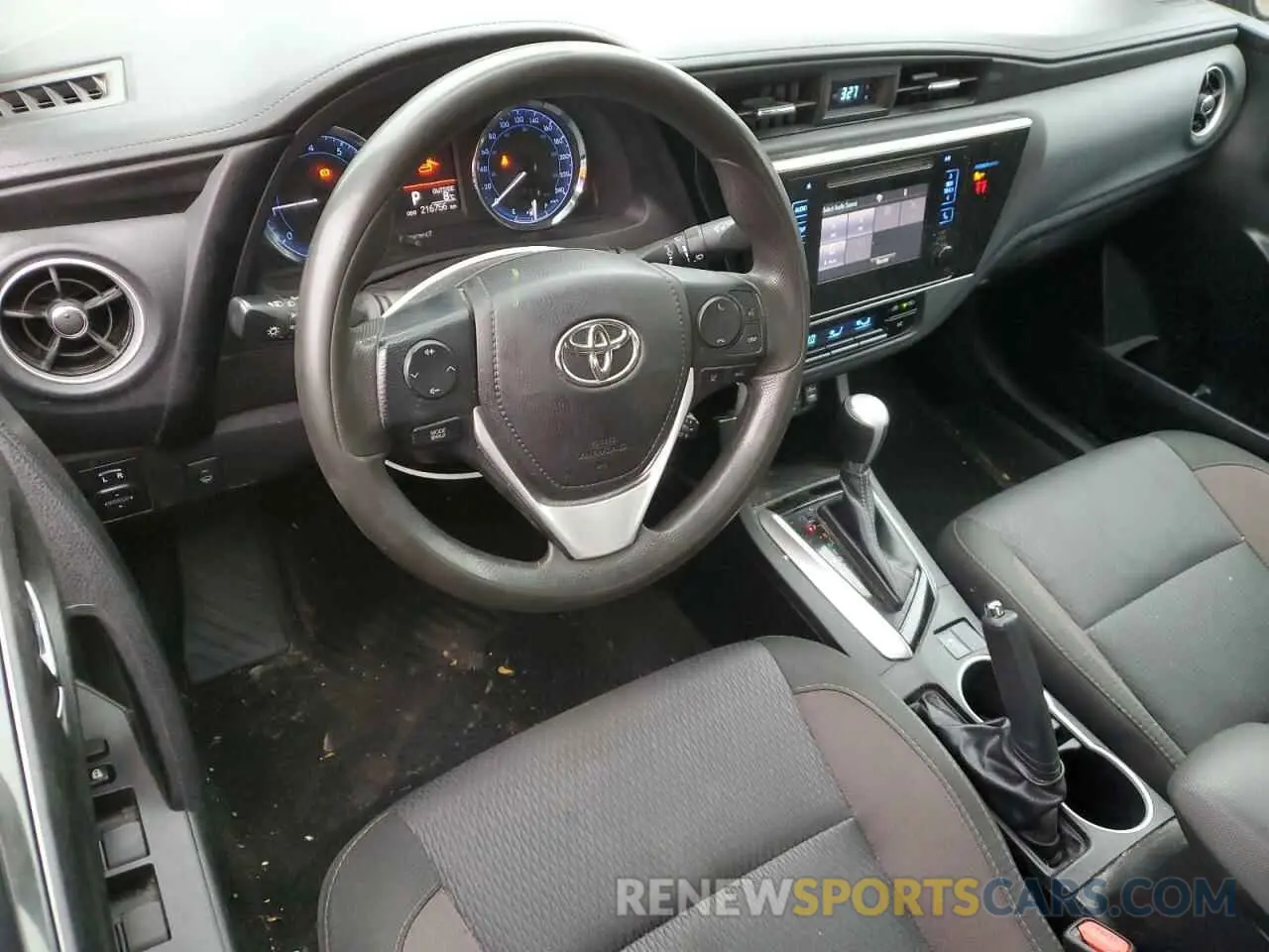 8 fotografías del automóvil dañado 2T1BURHE9KC225270 TOYOTA COROLLA 2019