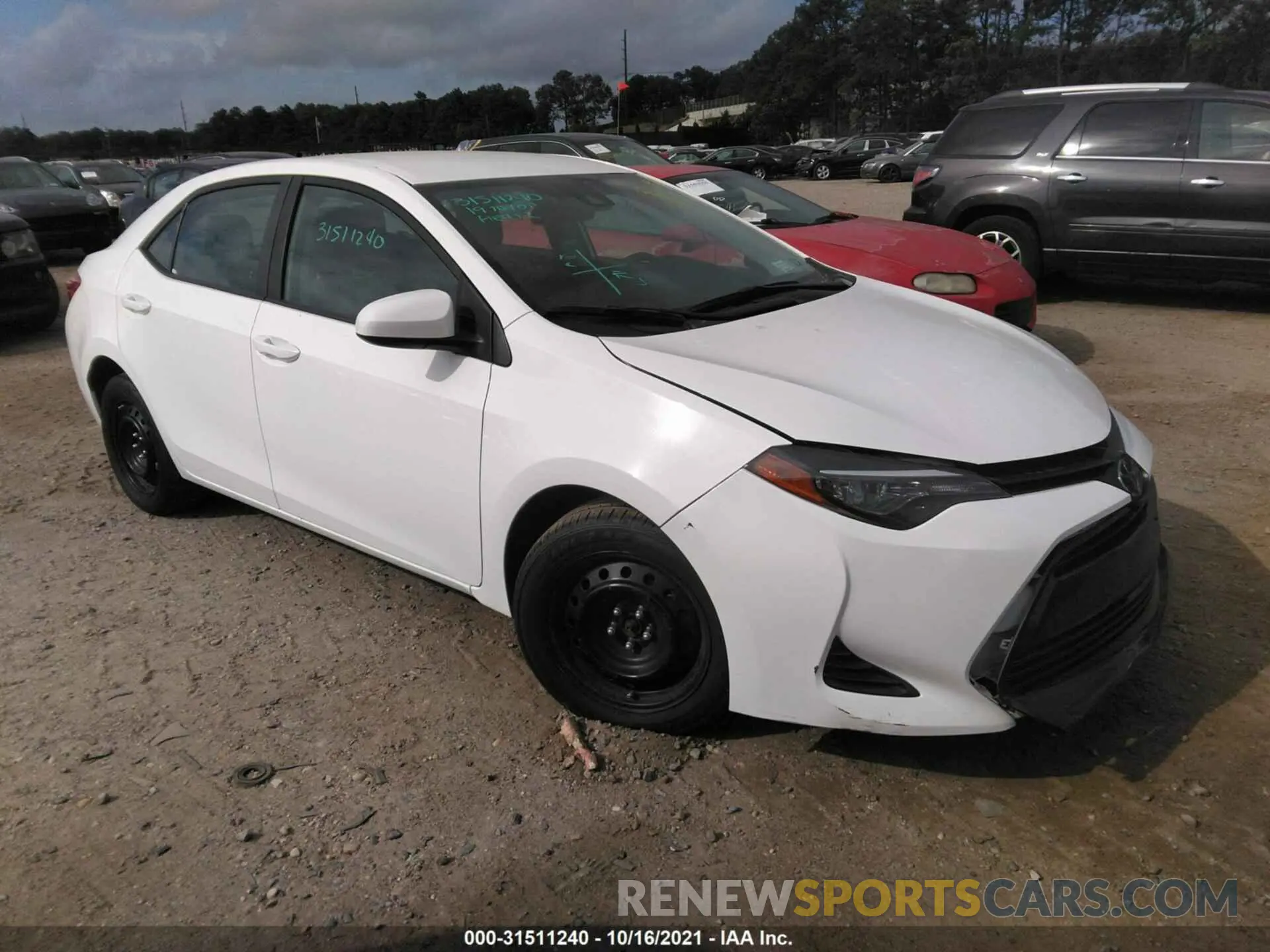 1 fotografías del automóvil dañado 2T1BURHE9KC226189 TOYOTA COROLLA 2019