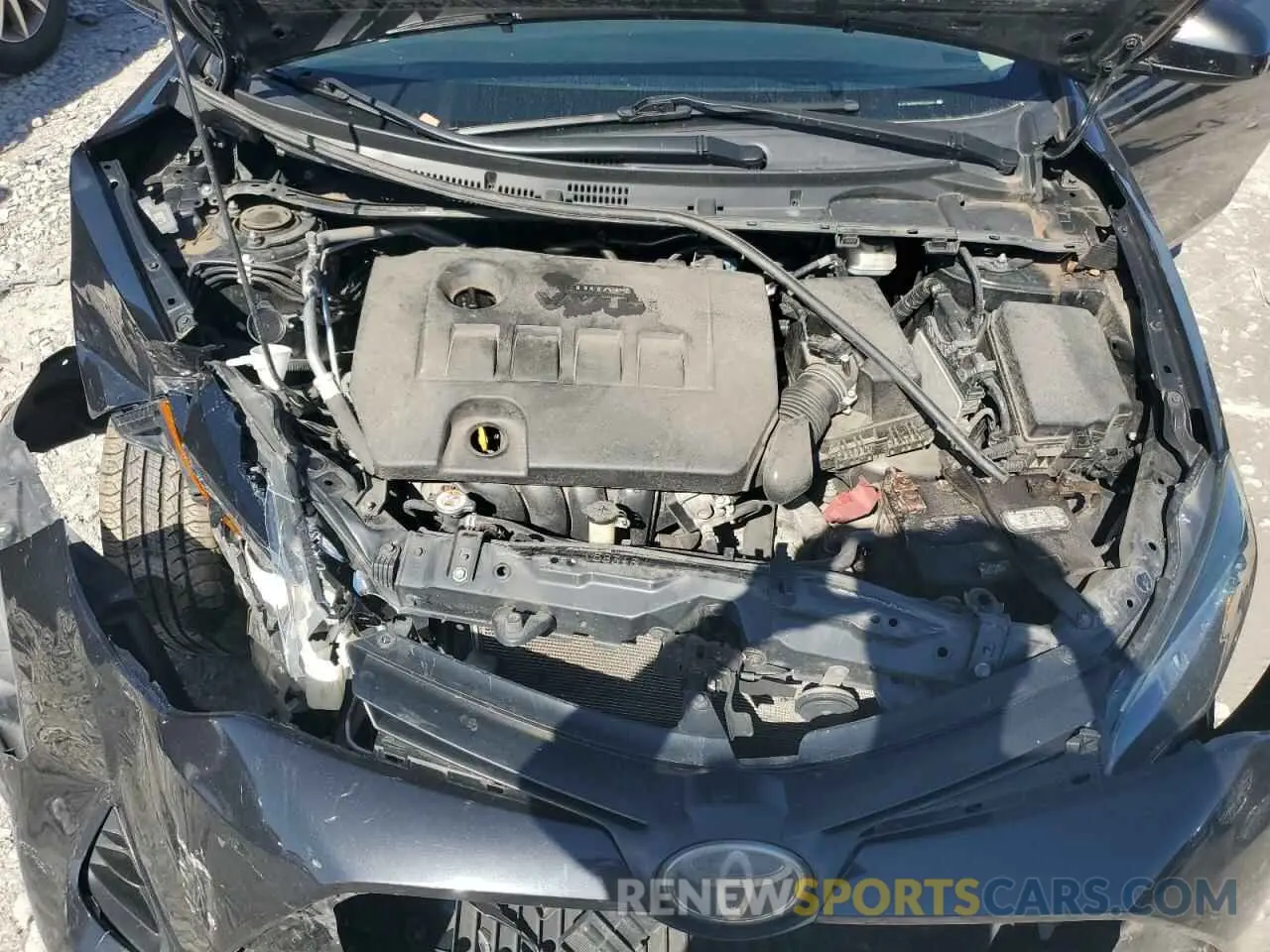 11 fotografías del automóvil dañado 2T1BURHE9KC230081 TOYOTA COROLLA 2019