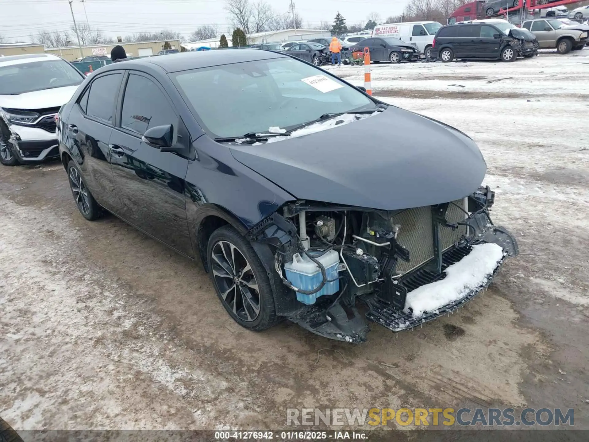 1 fotografías del automóvil dañado 2T1BURHE9KC232204 TOYOTA COROLLA 2019