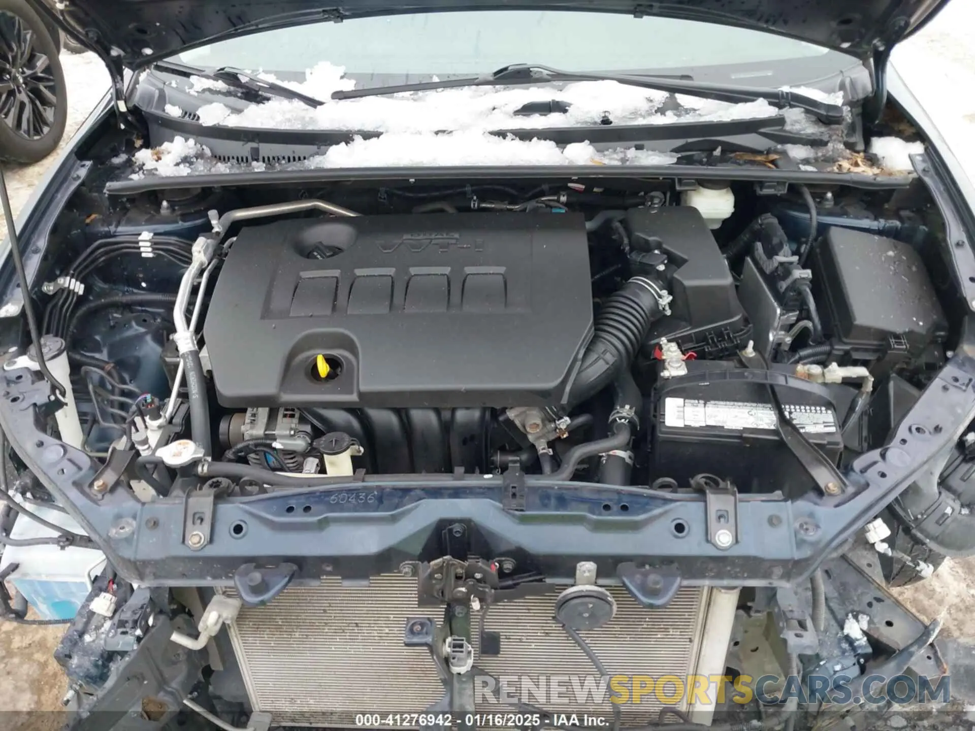 10 fotografías del automóvil dañado 2T1BURHE9KC232204 TOYOTA COROLLA 2019