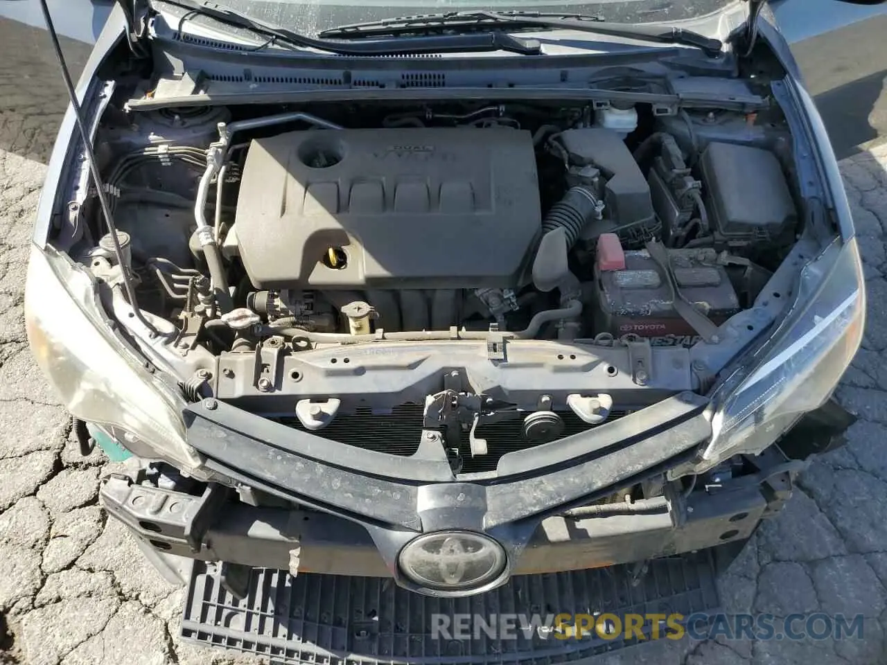 11 fotografías del automóvil dañado 2T1BURHE9KC239833 TOYOTA COROLLA 2019