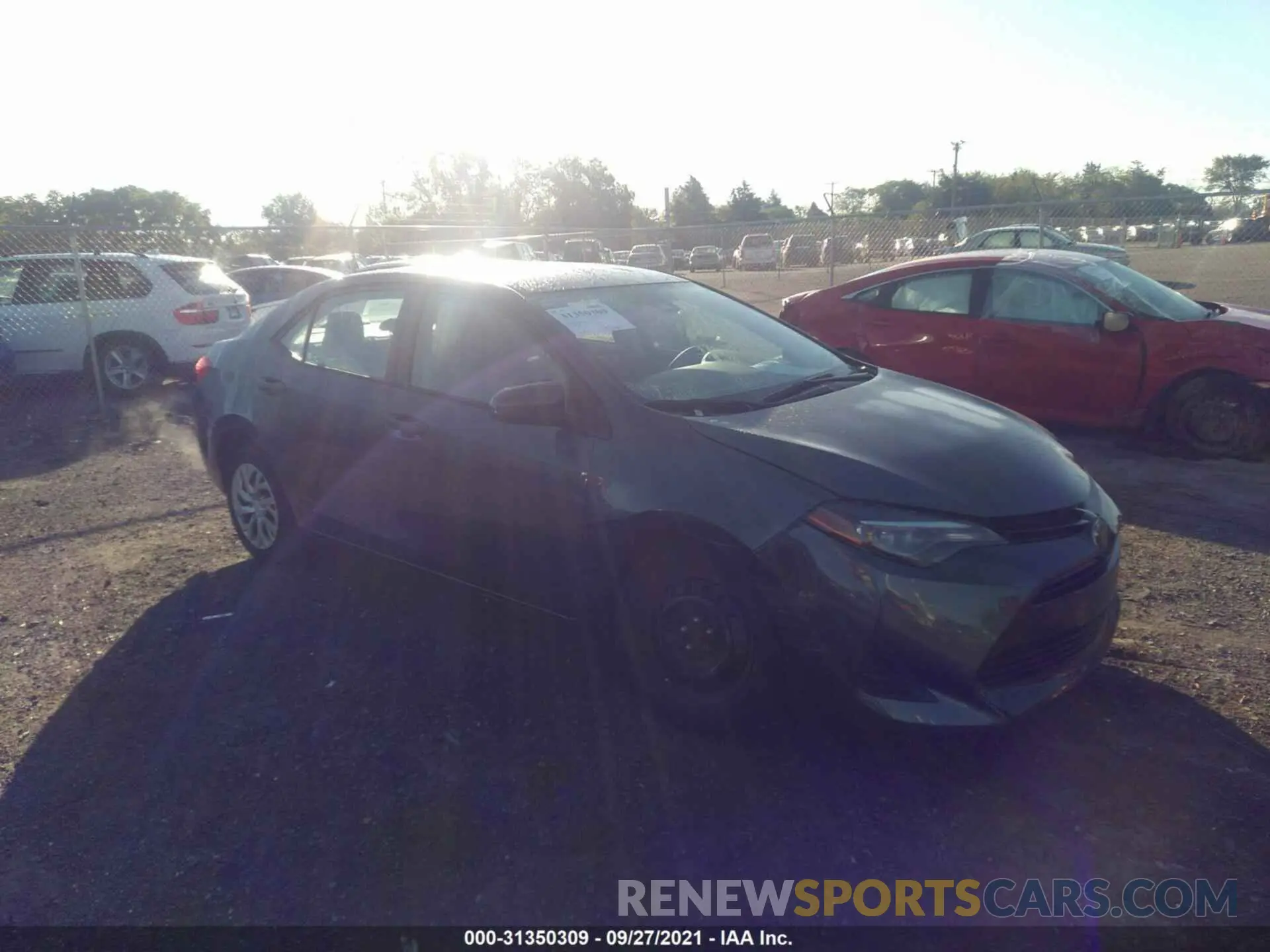 1 fotografías del automóvil dañado 2T1BURHE9KC242540 TOYOTA COROLLA 2019