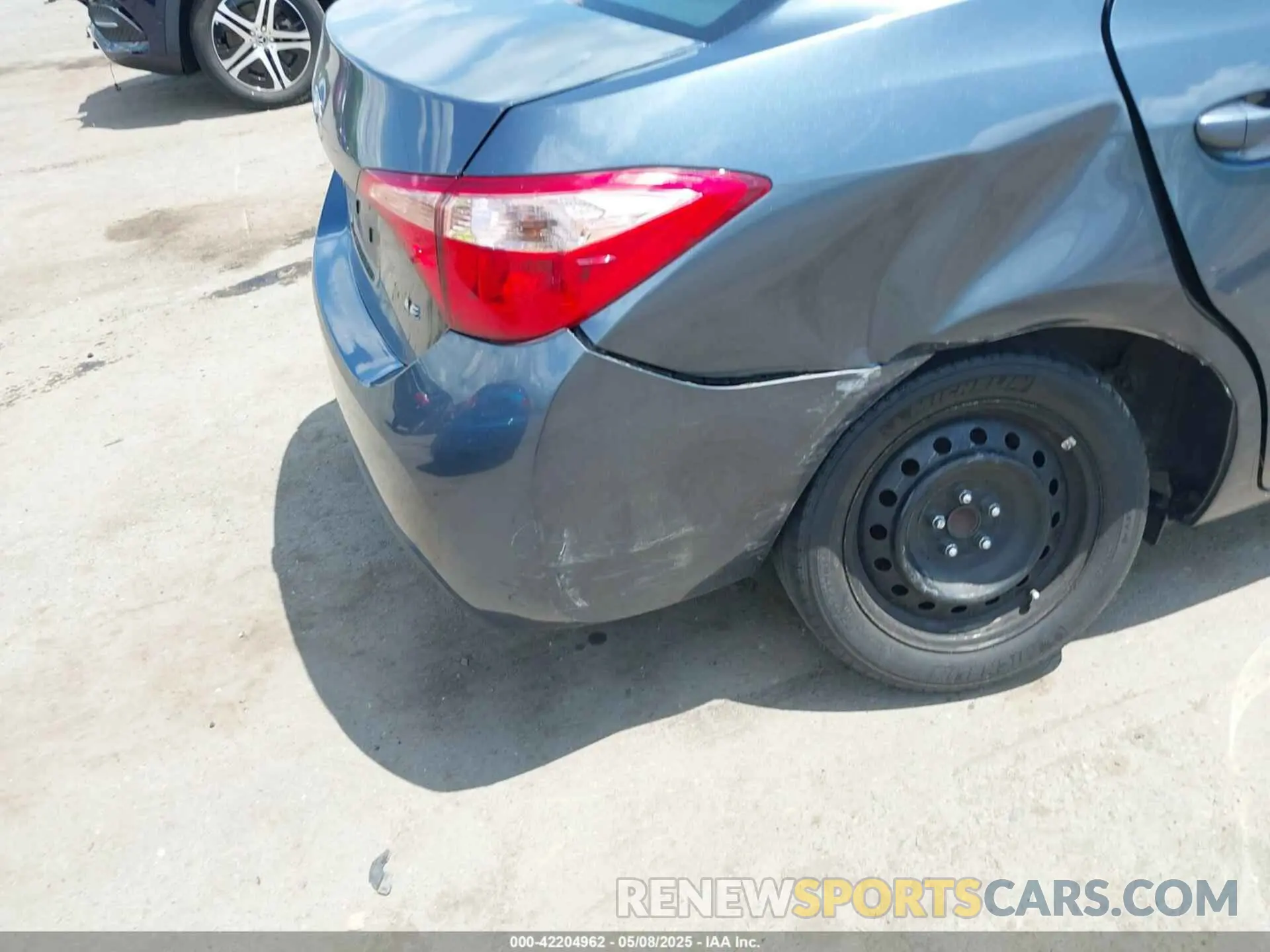 6 fotografías del automóvil dañado 2T1BURHEXKC125758 TOYOTA COROLLA 2019