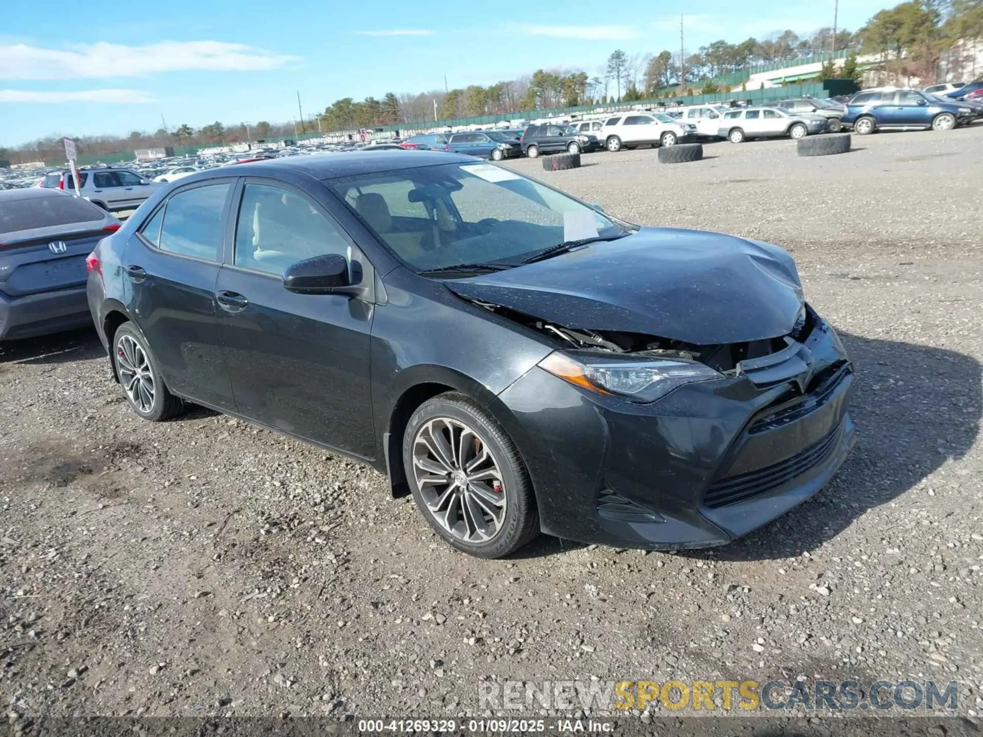 1 fotografías del automóvil dañado 2T1BURHEXKC135240 TOYOTA COROLLA 2019