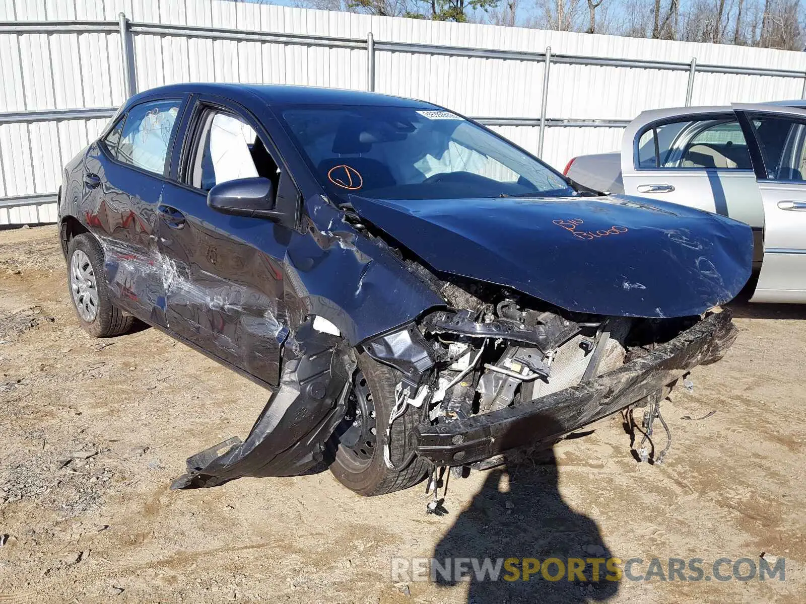 1 fotografías del automóvil dañado 2T1BURHEXKC137425 TOYOTA COROLLA 2019