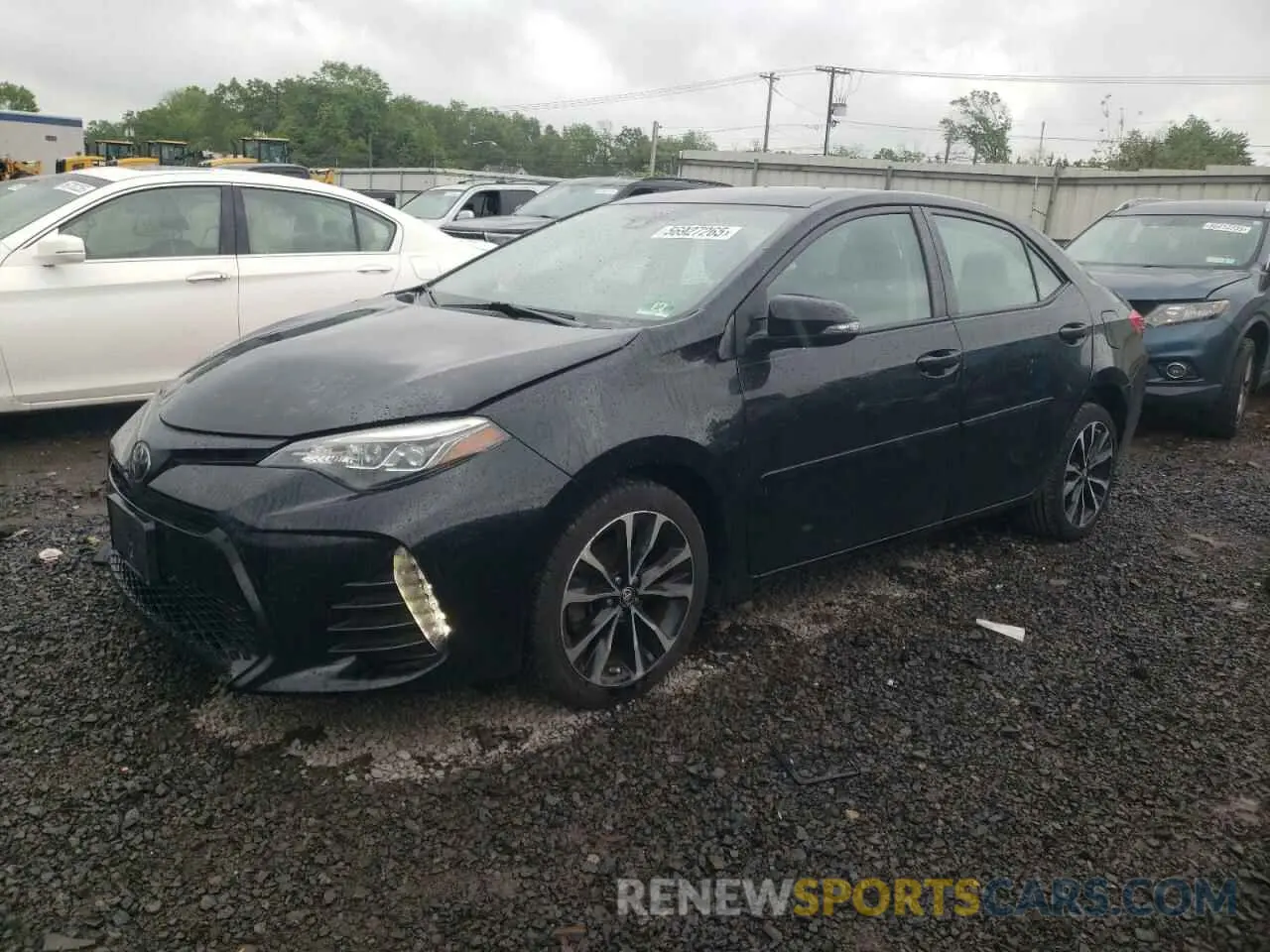 1 fotografías del automóvil dañado 2T1BURHEXKC144729 TOYOTA COROLLA 2019