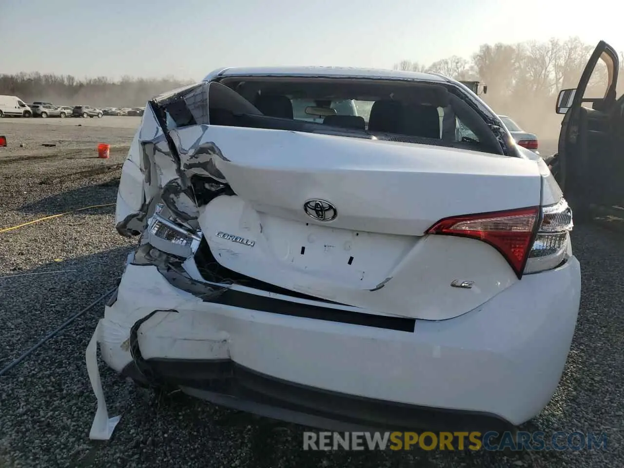6 fotografías del automóvil dañado 2T1BURHEXKC148358 TOYOTA COROLLA 2019