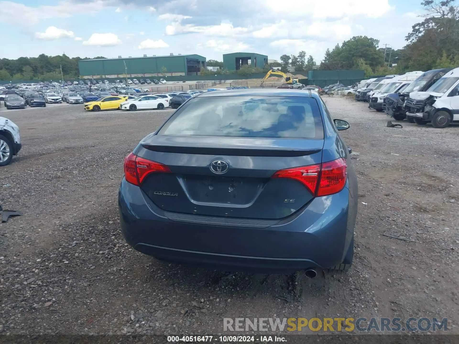 17 fotografías del automóvil dañado 2T1BURHEXKC149249 TOYOTA COROLLA 2019