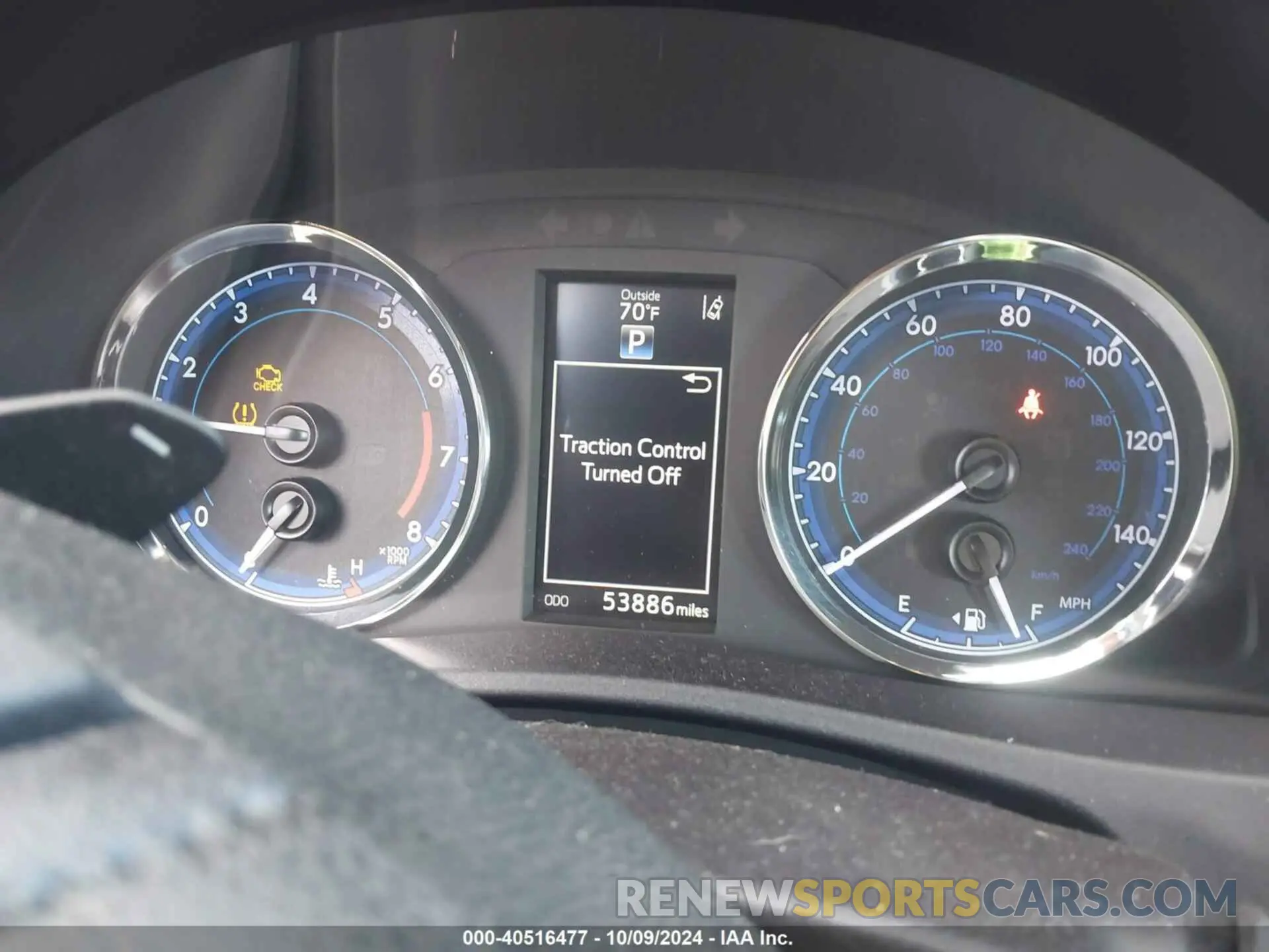 7 fotografías del automóvil dañado 2T1BURHEXKC149249 TOYOTA COROLLA 2019