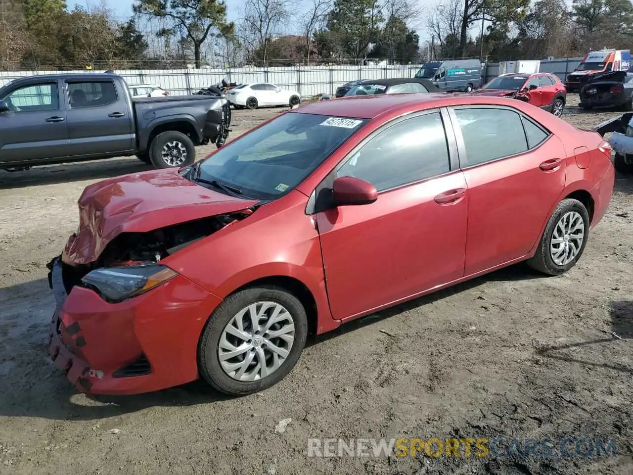 1 fotografías del automóvil dañado 2T1BURHEXKC150241 TOYOTA COROLLA 2019