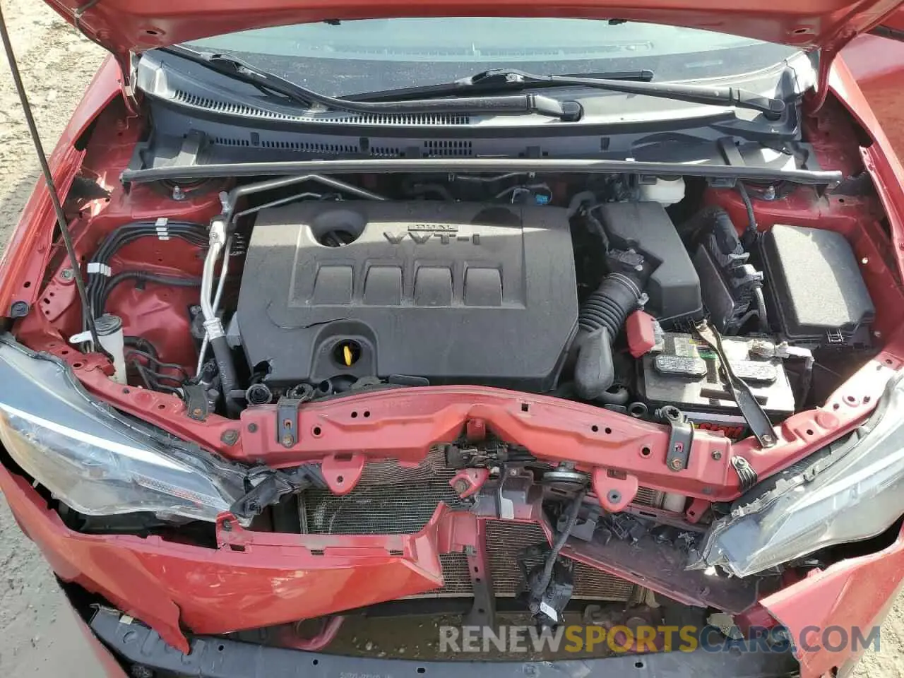 12 fotografías del automóvil dañado 2T1BURHEXKC150241 TOYOTA COROLLA 2019