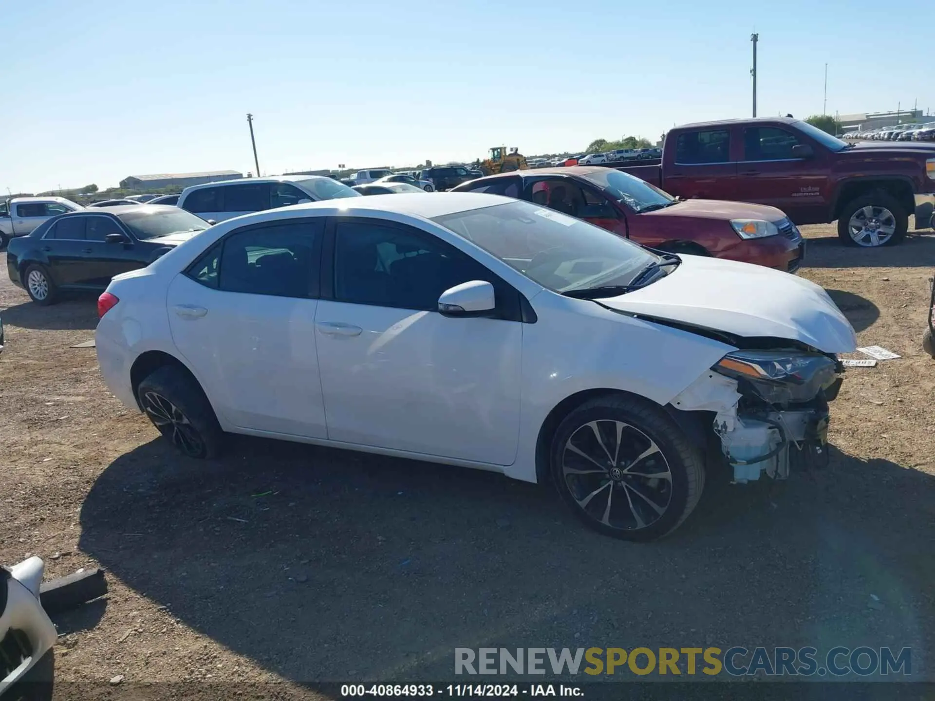 12 fotografías del automóvil dañado 2T1BURHEXKC150627 TOYOTA COROLLA 2019