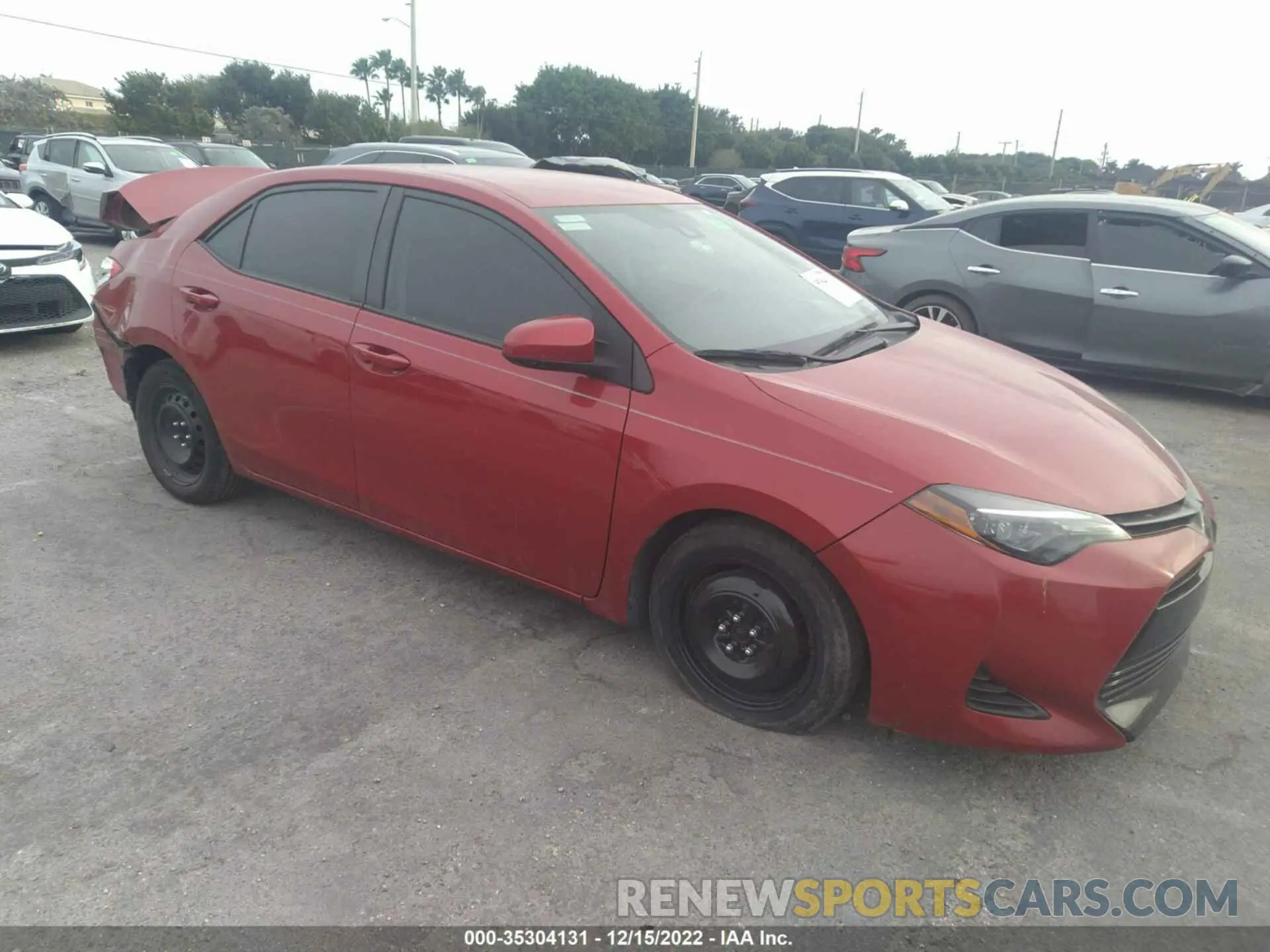 1 fotografías del automóvil dañado 2T1BURHEXKC159845 TOYOTA COROLLA 2019