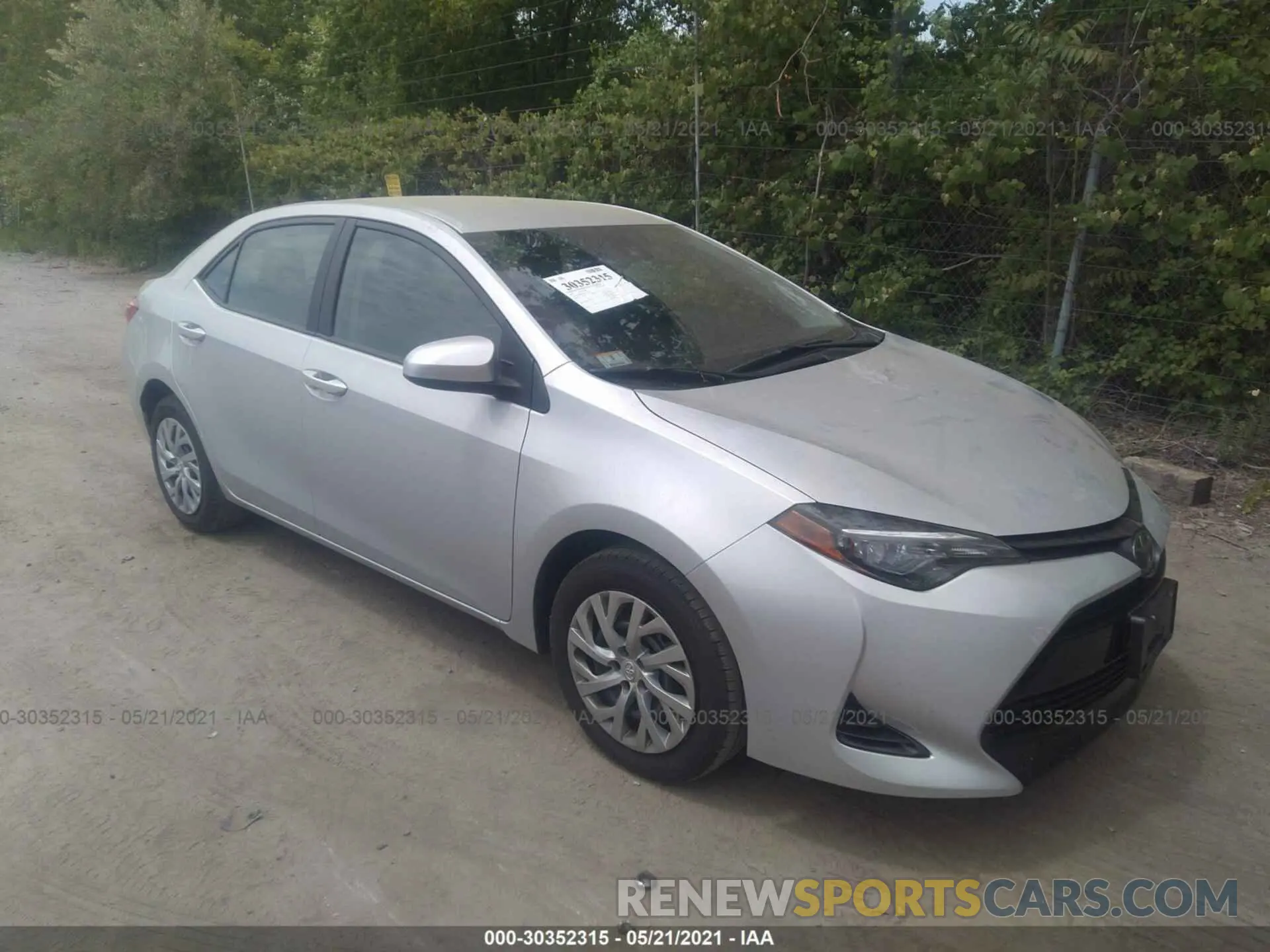 1 fotografías del automóvil dañado 2T1BURHEXKC162051 TOYOTA COROLLA 2019