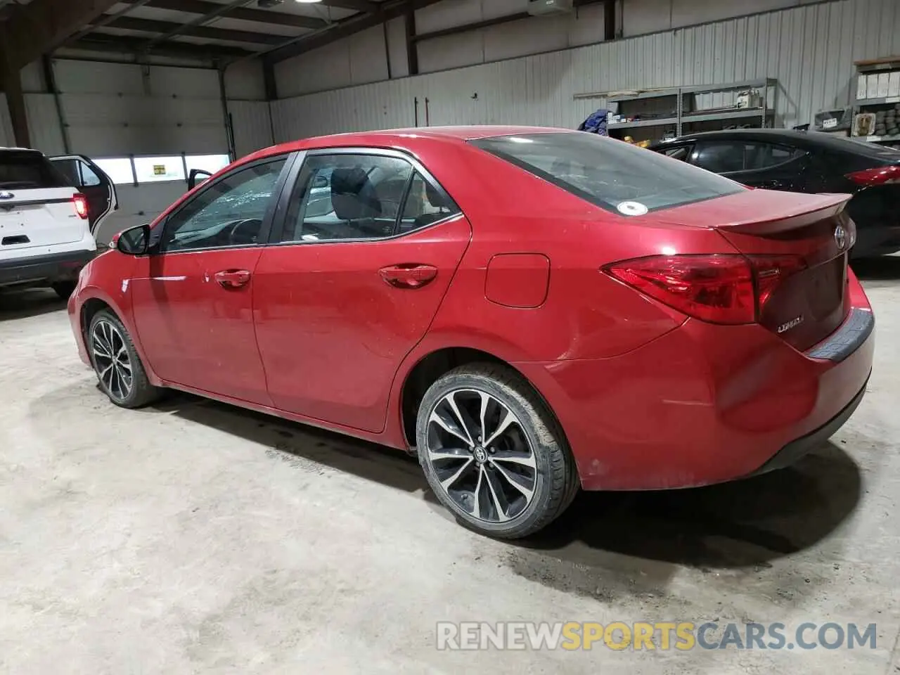 2 fotografías del automóvil dañado 2T1BURHEXKC162731 TOYOTA COROLLA 2019