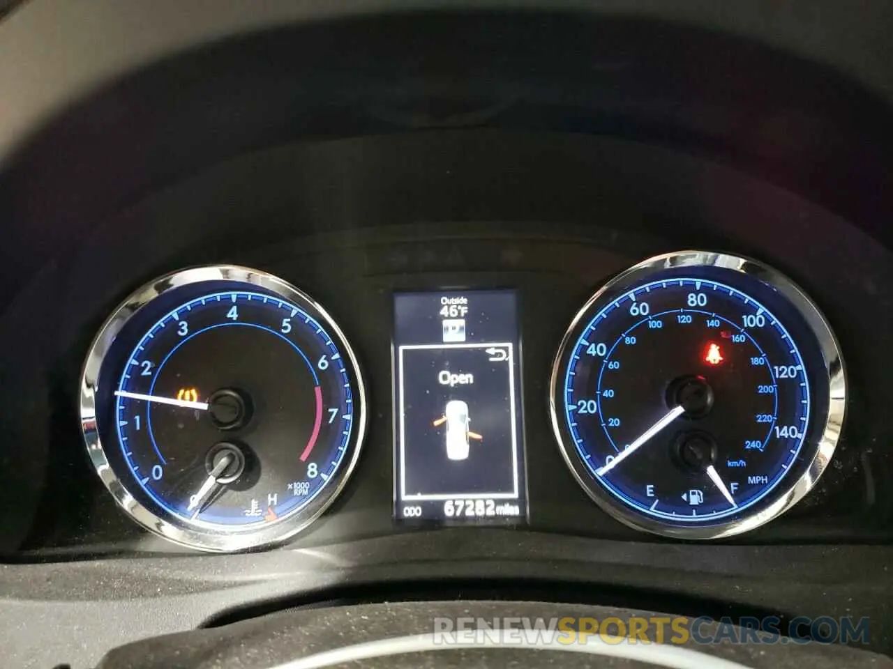 9 fotografías del automóvil dañado 2T1BURHEXKC162731 TOYOTA COROLLA 2019