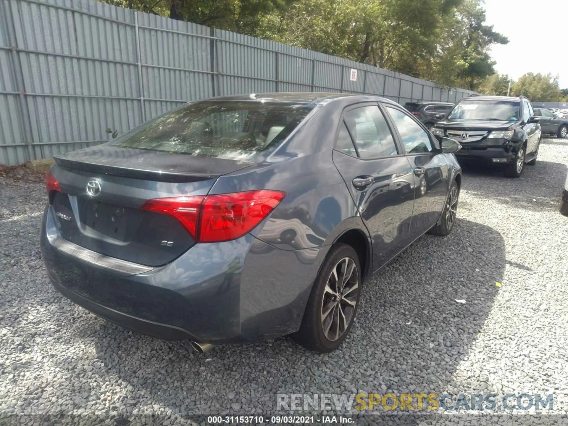 4 fotografías del automóvil dañado 2T1BURHEXKC169503 TOYOTA COROLLA 2019