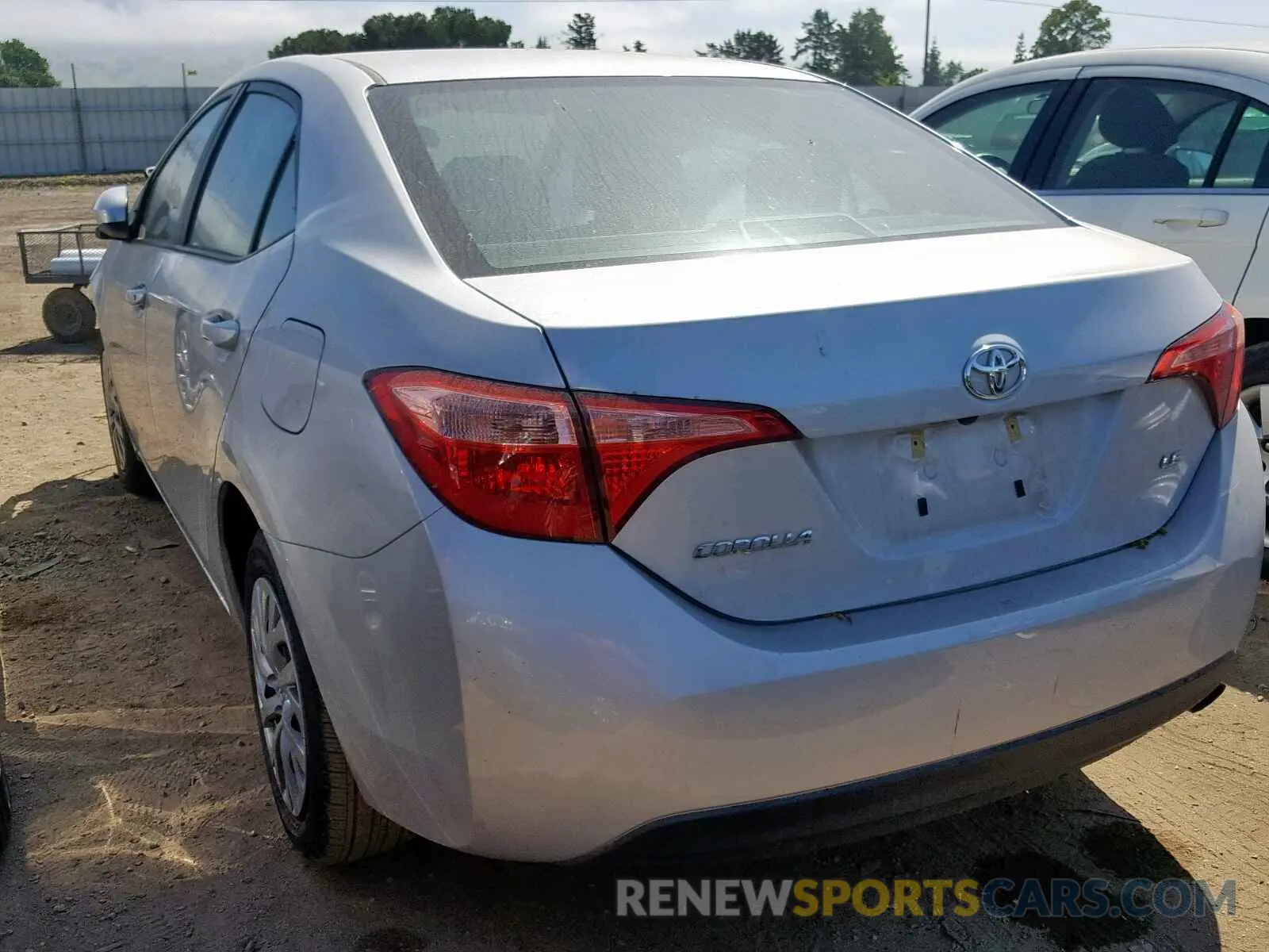 3 fotografías del automóvil dañado 2T1BURHEXKC175205 TOYOTA COROLLA 2019