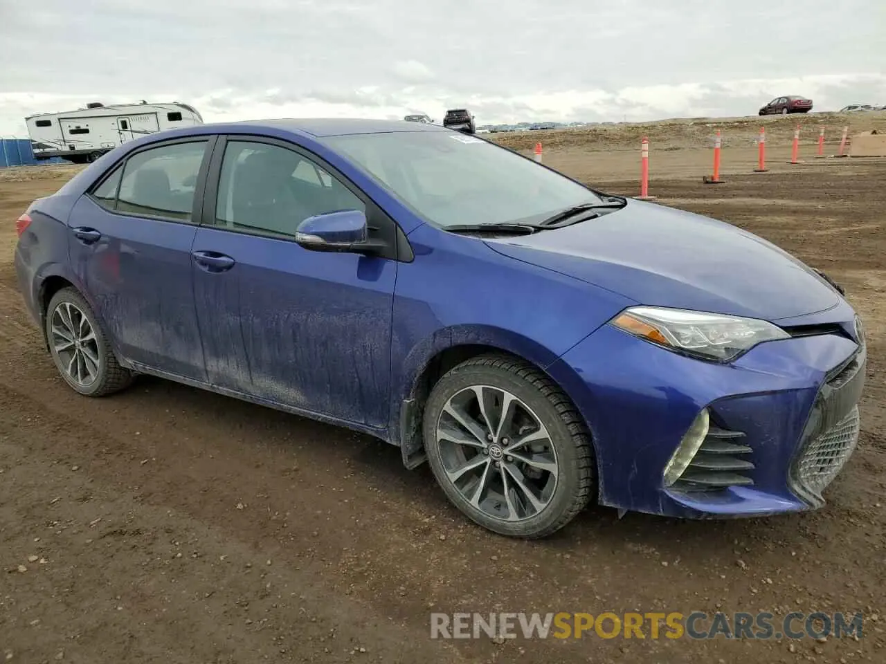 4 fotografías del automóvil dañado 2T1BURHEXKC187452 TOYOTA COROLLA 2019