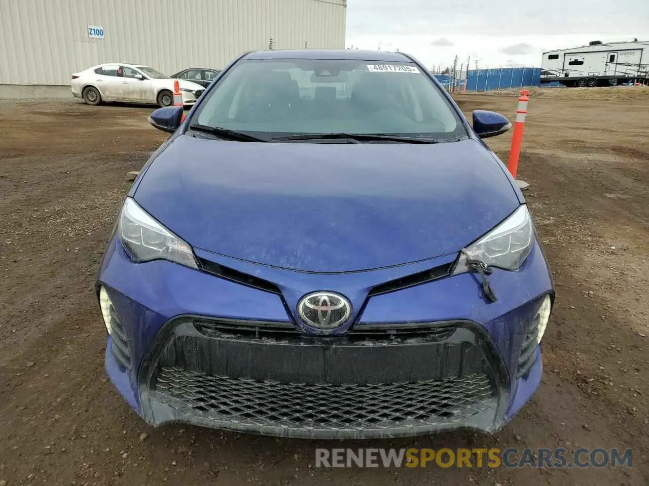 5 fotografías del automóvil dañado 2T1BURHEXKC187452 TOYOTA COROLLA 2019