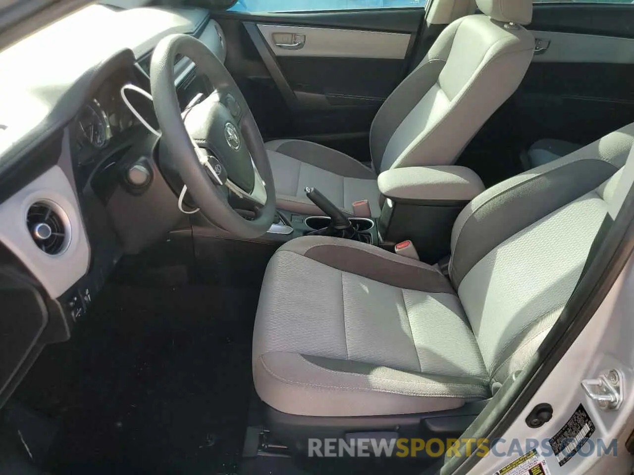 7 fotografías del automóvil dañado 2T1BURHEXKC191579 TOYOTA COROLLA 2019
