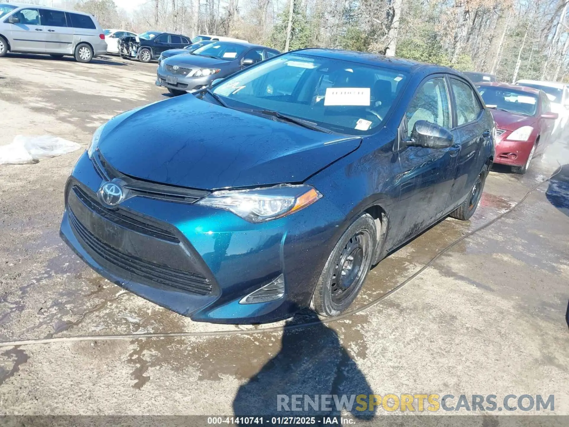 2 fotografías del automóvil dañado 2T1BURHEXKC199469 TOYOTA COROLLA 2019