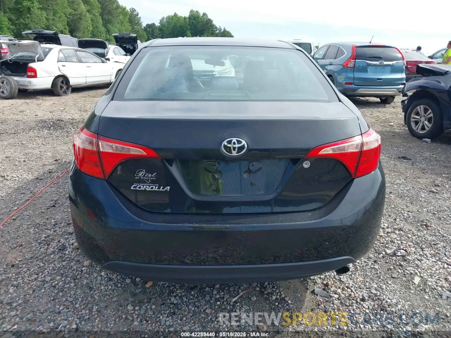 16 fotografías del automóvil dañado 2T1BURHEXKC200801 TOYOTA COROLLA 2019