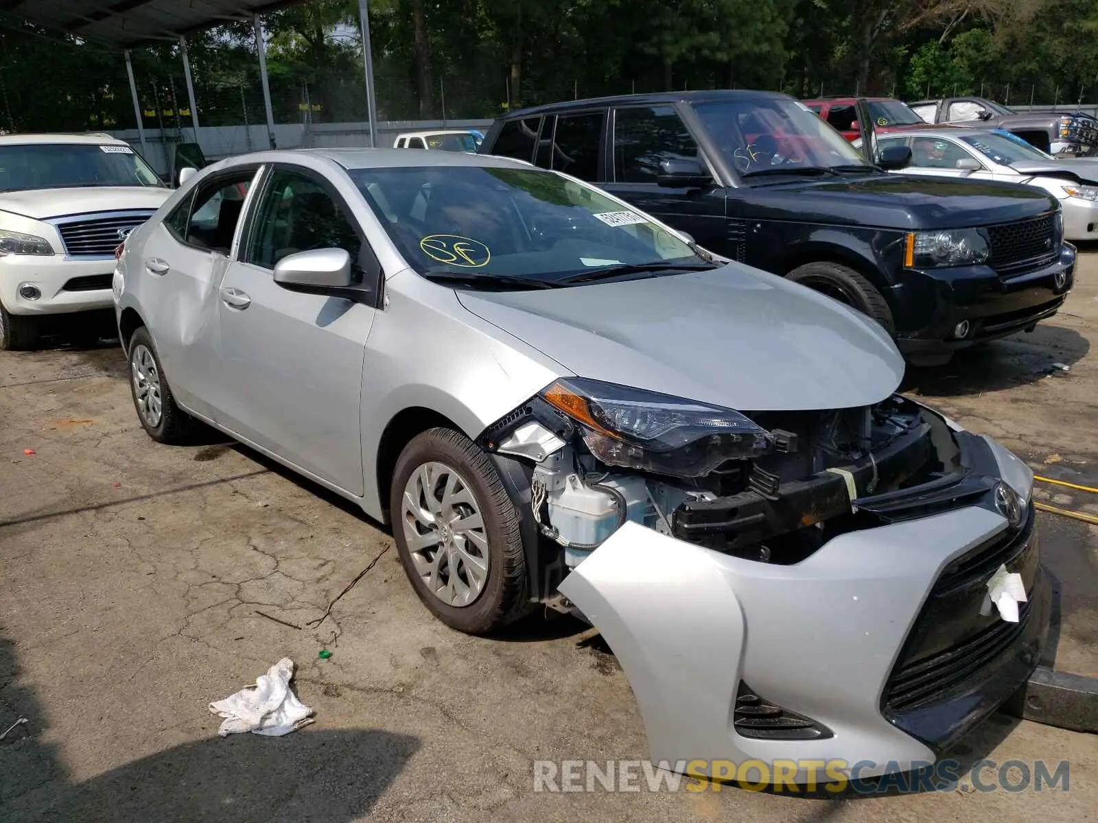 1 fotografías del automóvil dañado 2T1BURHEXKC205769 TOYOTA COROLLA 2019