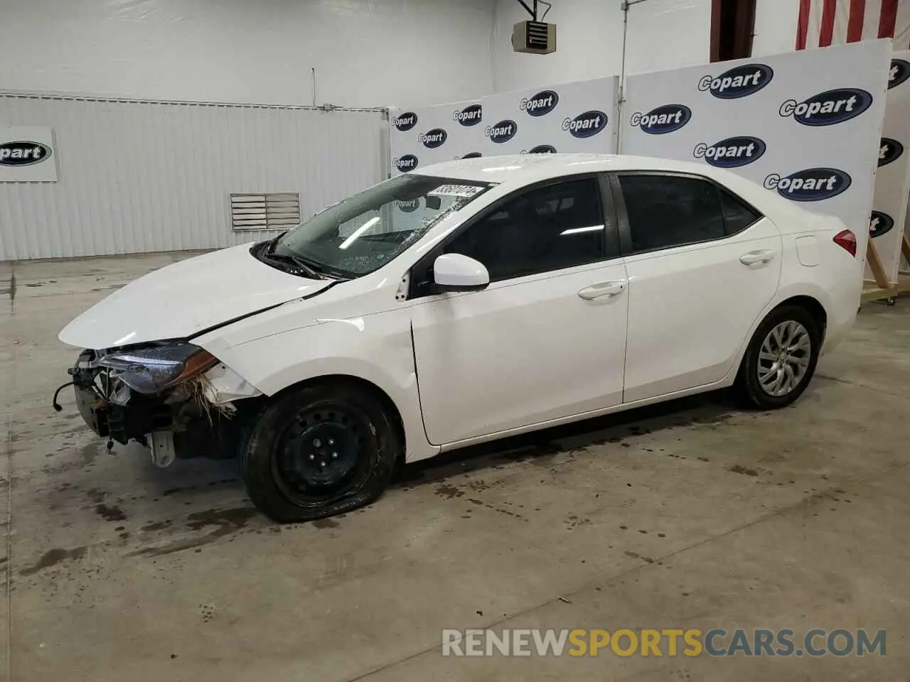 1 fotografías del automóvil dañado 2T1BURHEXKC208302 TOYOTA COROLLA 2019