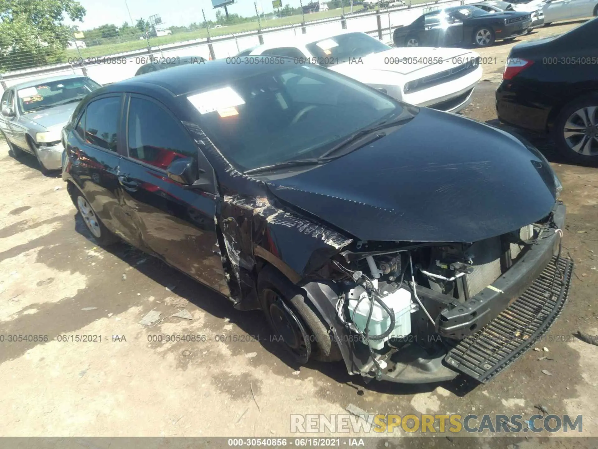 1 fotografías del automóvil dañado 2T1BURHEXKC217596 TOYOTA COROLLA 2019