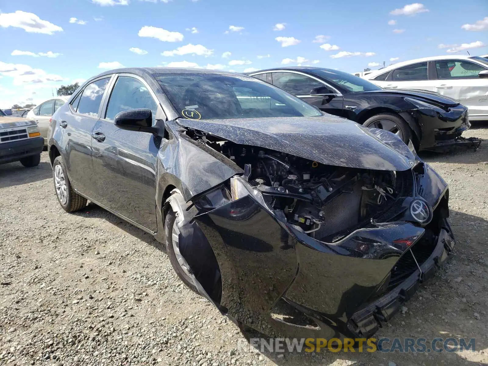 1 fotografías del automóvil dañado 2T1BURHEXKC223186 TOYOTA COROLLA 2019