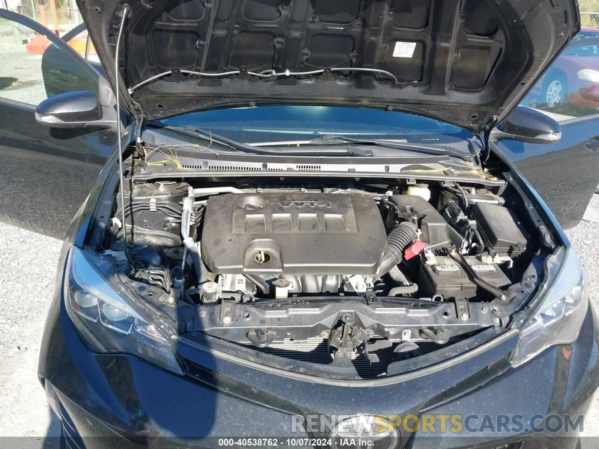 10 fotografías del automóvil dañado 2T1BURHEXKC224354 TOYOTA COROLLA 2019