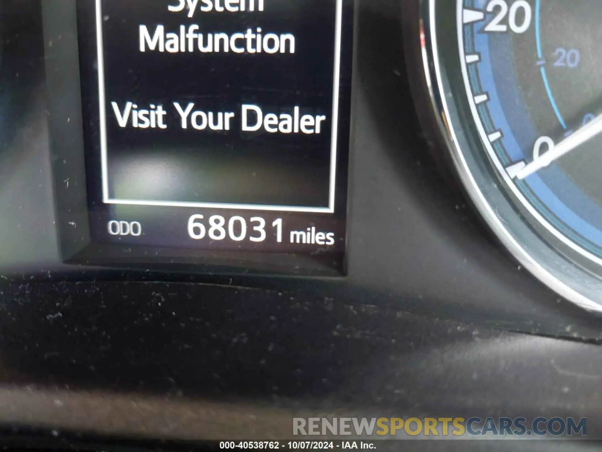 7 fotografías del automóvil dañado 2T1BURHEXKC224354 TOYOTA COROLLA 2019