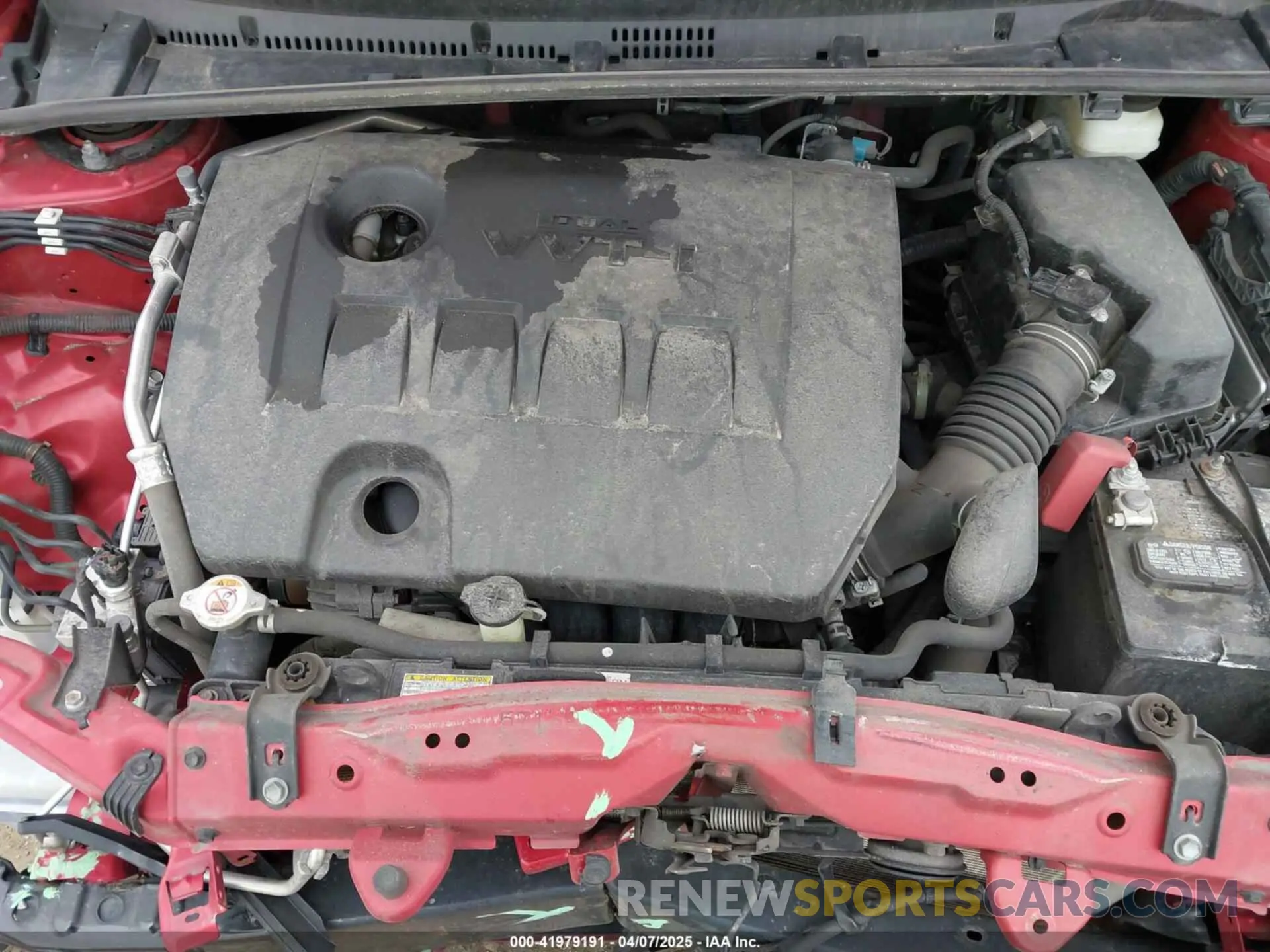 10 fotografías del automóvil dañado 2T1BURHEXKC228937 TOYOTA COROLLA 2019