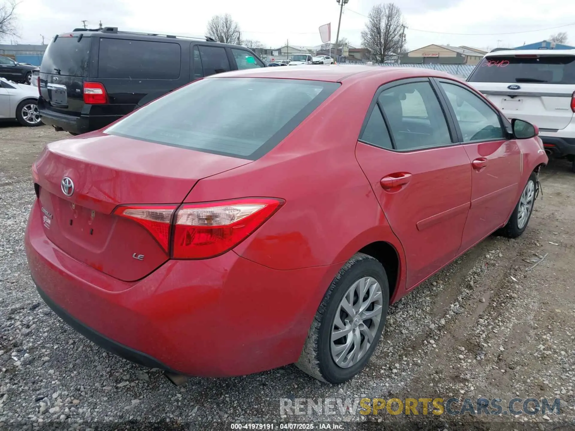 4 fotografías del automóvil dañado 2T1BURHEXKC228937 TOYOTA COROLLA 2019