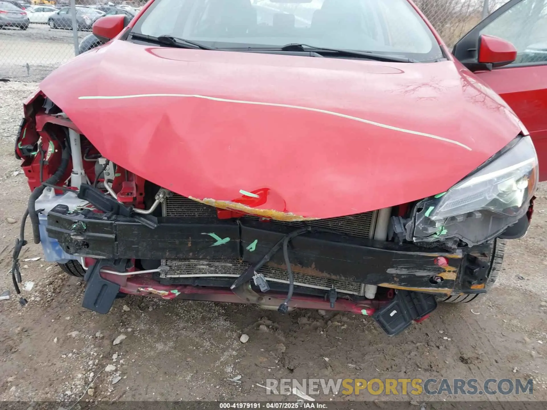6 fotografías del automóvil dañado 2T1BURHEXKC228937 TOYOTA COROLLA 2019