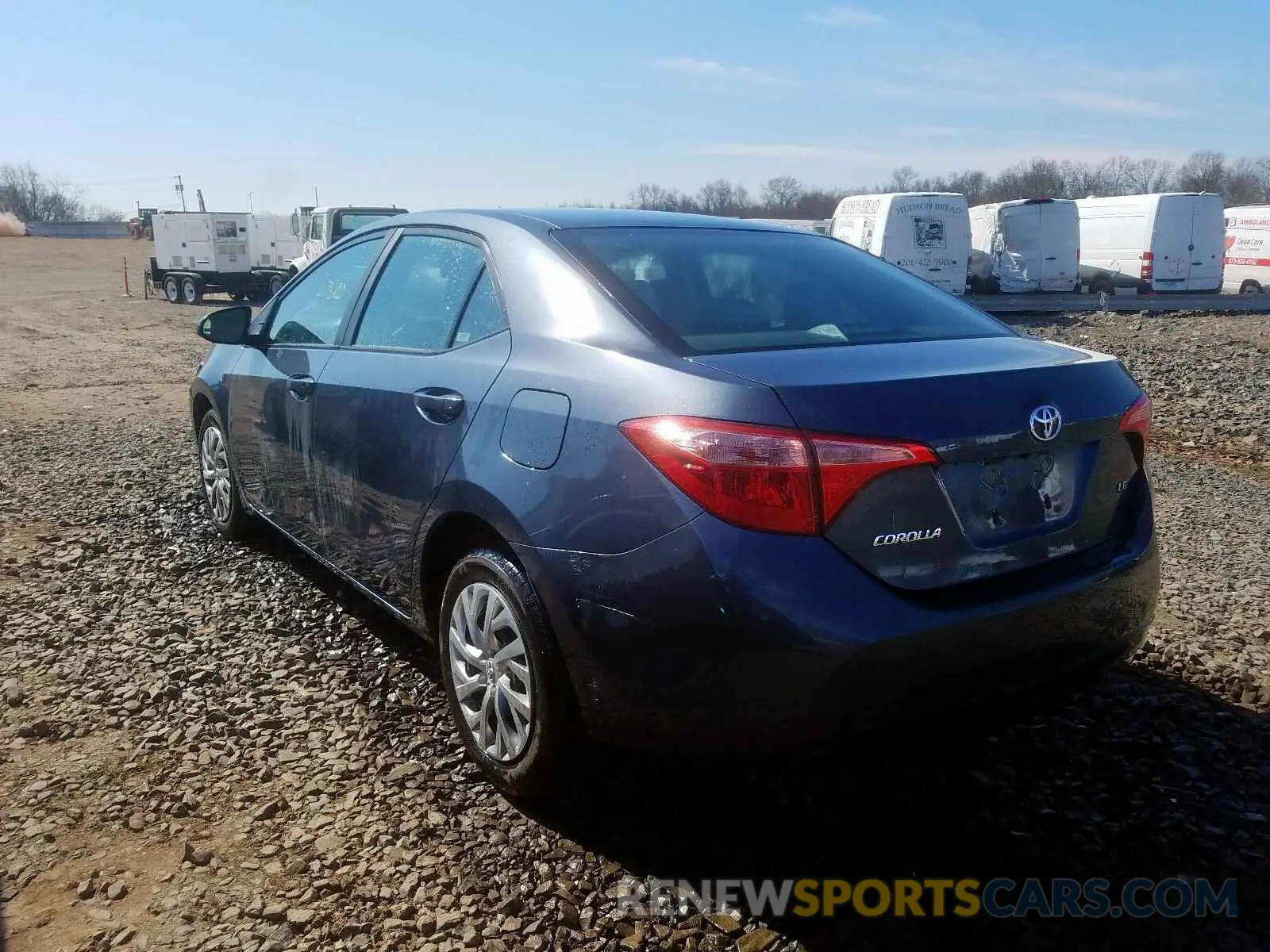 3 fotografías del automóvil dañado 2T1BURHEXKC230896 TOYOTA COROLLA 2019