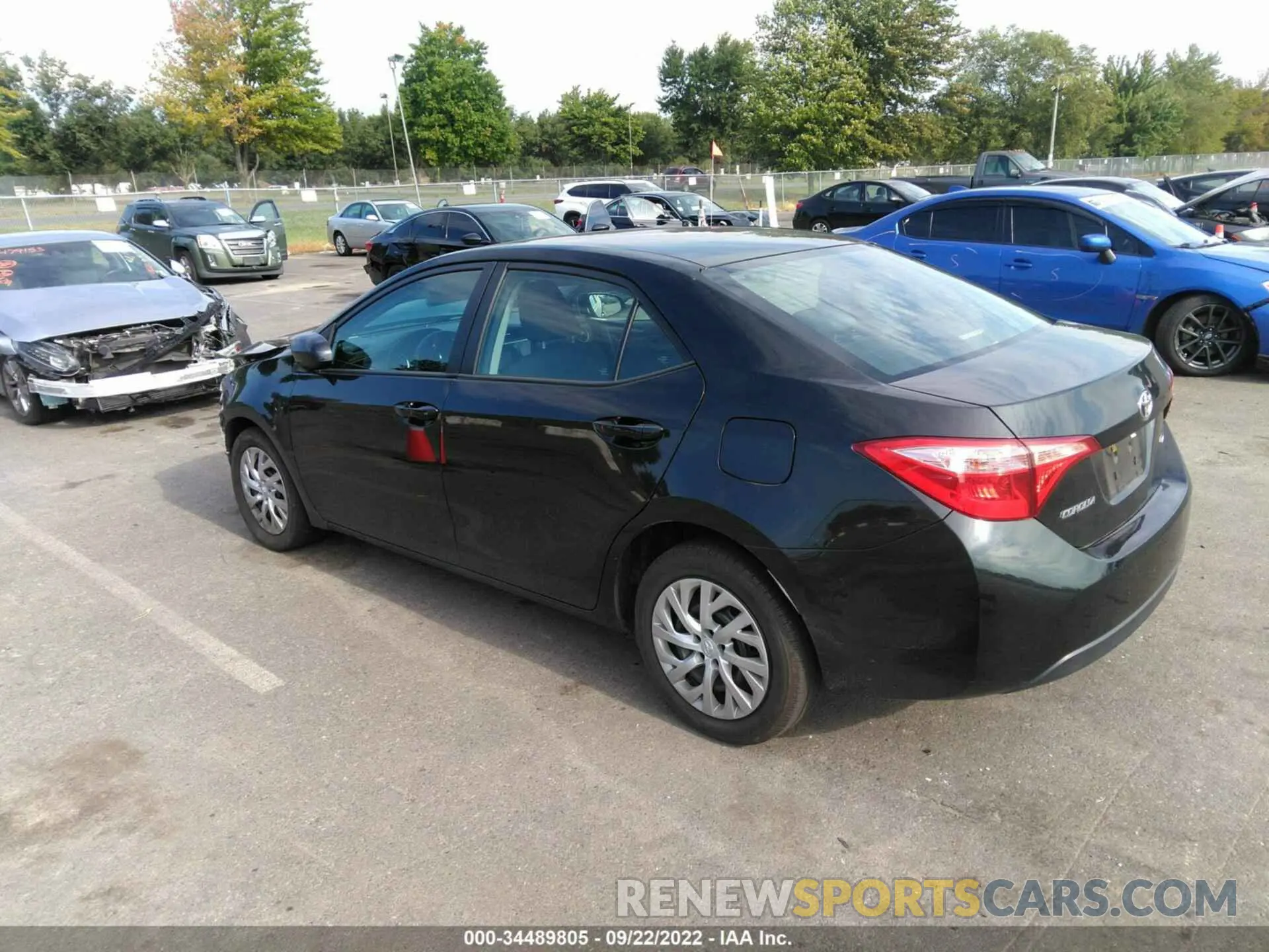 3 fotografías del automóvil dañado 2T1BURHEXKC233507 TOYOTA COROLLA 2019