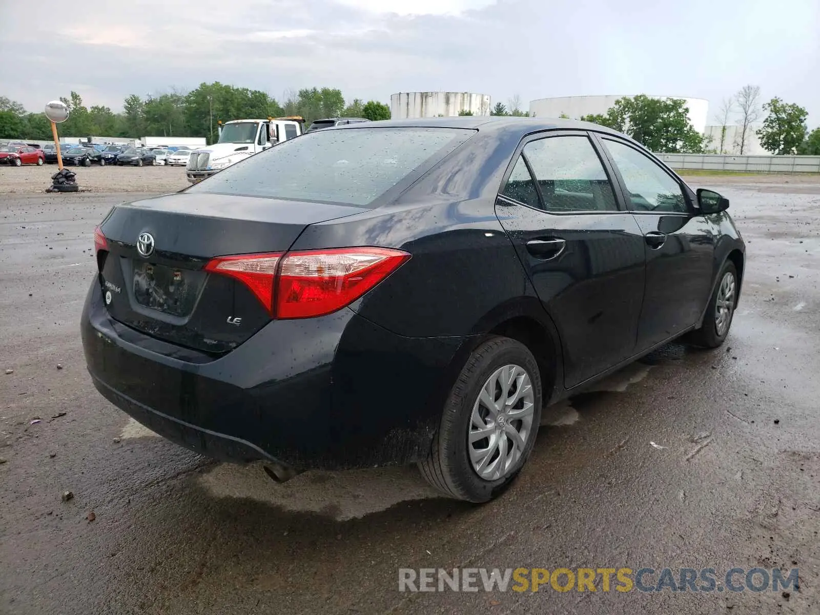 4 fotografías del automóvil dañado 2T1BURHEXKC233829 TOYOTA COROLLA 2019
