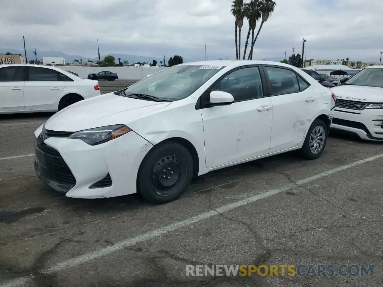 1 fotografías del automóvil dañado 2T1BURHEXKC241283 TOYOTA COROLLA 2019
